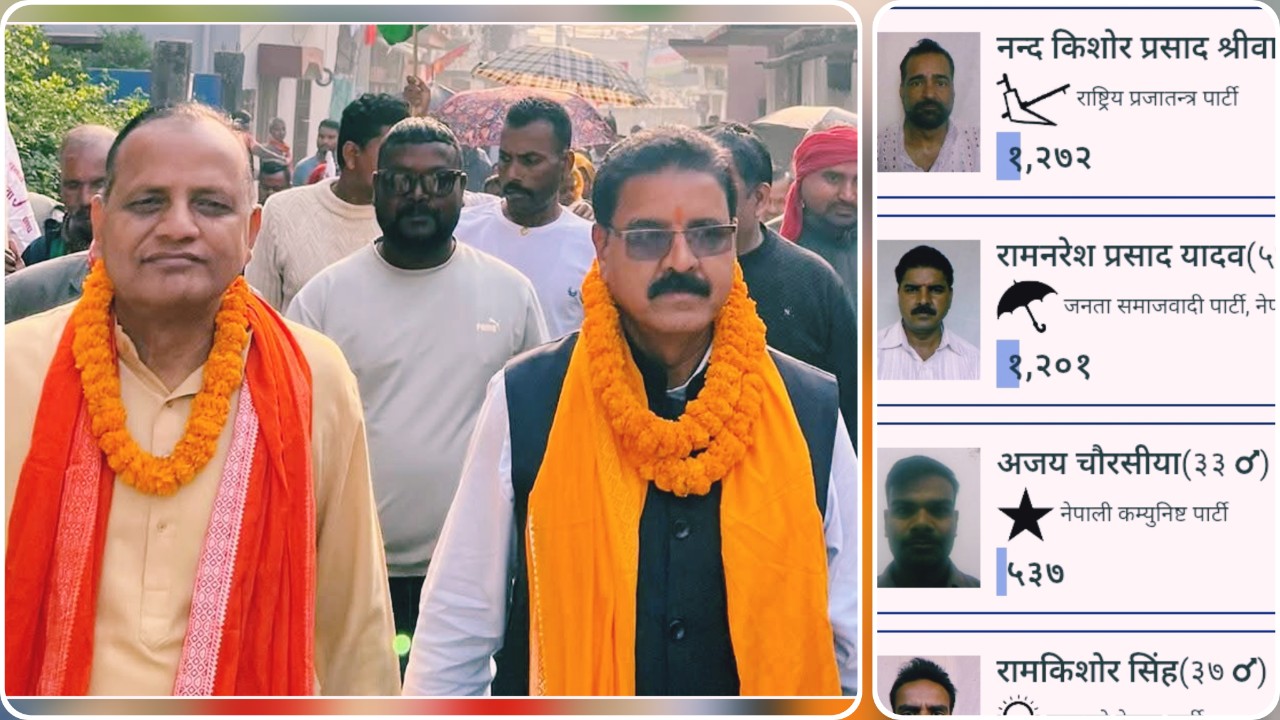 पूर्व मुख्यमन्त्रीको समर्थन पनि बेअसर, रामनरेश यादवको जमानत जफत