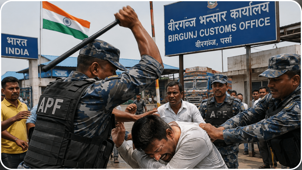 मितेरीपुलमा भारतीय झण्डा खोसिएपछि विवाद, सशस्त्रका जवानमाथि कारबाही