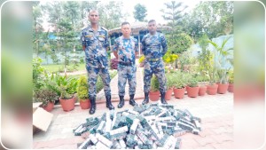 सशस्त्र प्रहरी पर्साद्वारा भारी मात्रामा लागुऔषध बरामद