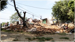 वीरगंजको मुख्य सडक विस्तारको काम आजबाट सुरु, भन्सार क्षेत्रको भौतिक संरचना हटाइयो