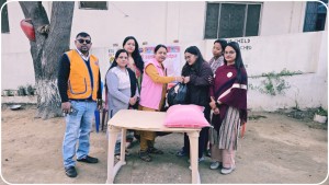 लायन्स क्लबद्वारा आवर संसार बाल गृहलाई खाद्यान्न सामग्री सहयोग