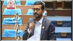 नारायणी रंगशालाको पुनर्निर्माण गर्न सांसद यादवको माग, खेलकुदमन्त्रीको ध्यानाकर्षण