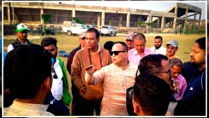 नारायणी क्रिकेट रंगशालाको स्तरोन्नती अब महानगर आफैँले गर्छ : मेयर सिंह