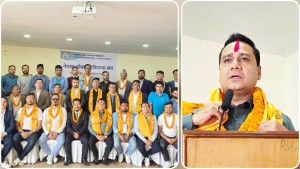 रघु त्रिपाठीको नेतृत्वमा नेपाल मोबाइल वितरक संघको नयाँ कार्यसमिति निर्विरोध चयन