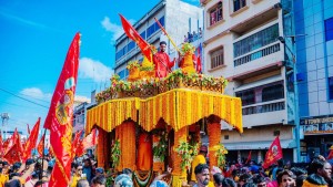 वीरगञ्जमा श्री गहवामाईको तेस्रो रथ यात्रा भव्य रूपमा सम्पन्न