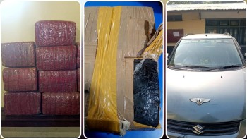 १०४ किलो गाँजा र १० किलो चरेशसहित पर्सामा ३ जना पक्राउ