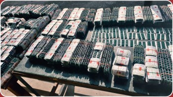 ७६ हजार पिस प्रतिबंधित लागुऔषध ट्रमाडोल सहित चारजना पक्राउ