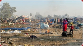 सुरक्षा व्यवस्थाबीच विपी उद्यान क्षेत्रमा रहेका अस्थायी संरचनाहरू हटाउदै महानगर