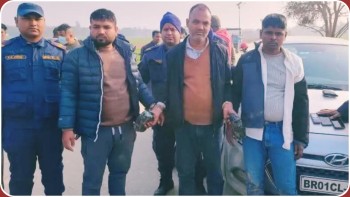 २ किलो २४ ग्राम लागुऔषध अफीम सहित पर्साका तिनजना बारामा पक्राउ