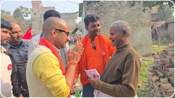 पर्सा–३ एमाले उम्मेदवार पाण्डेयको दाबी : कामबाटै विश्वास जित्छु