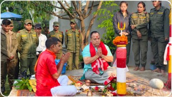 चैते दशैंको अवसरमा वीरगंज महानगरपालिकामा मौला पूजा सम्पन्न