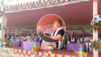 वीरगंजलाई फुटबलको उर्वर भूमी बनाउन महानगर सँधै सहयोग गर्न तयार छ : मेयर सिंह