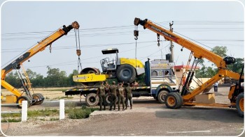 वीरगंजमा अव्यवस्थित सवारी तथा संरचनाविरुद्ध महानगरको कडाइ