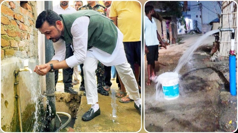 वीरगंजमा पानी संकट समाधान गर्न मन्त्री यादवको क्विक रेसपोन्स