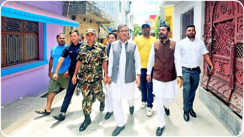 खानेपानी समस्या समाधानका लागि मन्त्री यादव र चौरसियाद्वारा अनुगमन