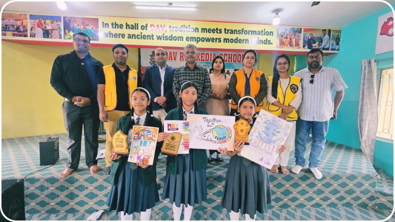 लायन्स क्लब अफ वीरगञ्जद्वारा पिस पोष्टर प्रतियोगिताको आयोजना