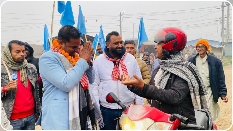 वीरगञ्ज– २५ सिर्सियामा रास्वपाको घरदैलो, ड्राइपोर्ट जग्गा मुआब्जा समस्या समाधानको प्रतिबद्धता