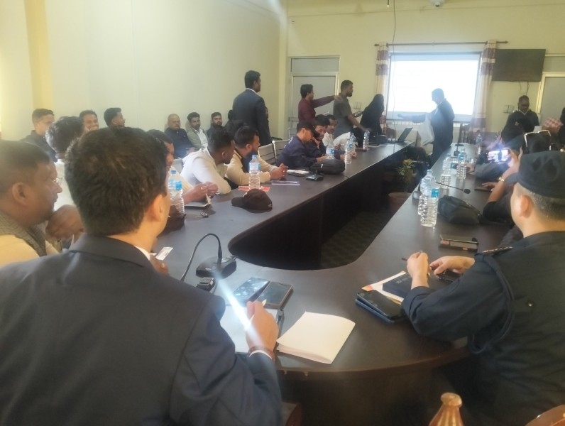 पर्सामा सञ्चारकर्मीका लागि मतदाता शिक्षा अन्तरक्रिया, आचारसंहिताबारे जानकारी