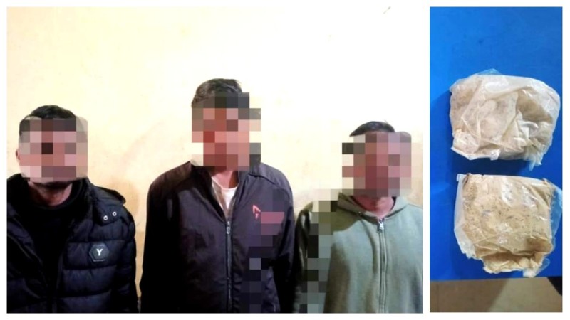 पर्सा प्रहरीद्वारा १०० ग्राम खैरो हिरोइन सहित ३ जना पक्राउ