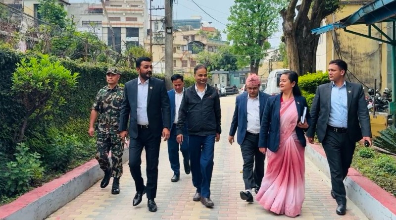 मन्त्री यादवद्वारा मेलम्चीमा छड्के अनुगमन